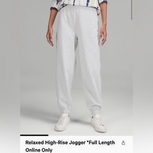 Lululemon Relaxed High-Rise Jogger *Full Length (online only)
